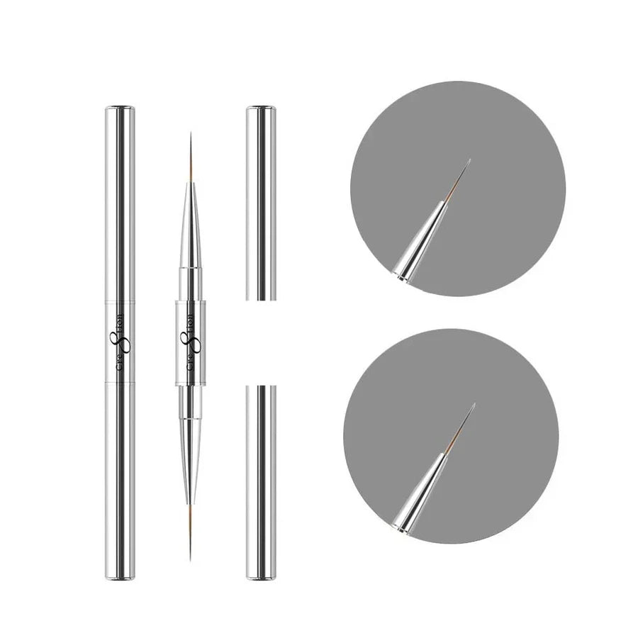 Cre8tion Duo Liner Brush 18mm & 21mm (Pk: 10 pcs/bag, 500 pcs/case)
