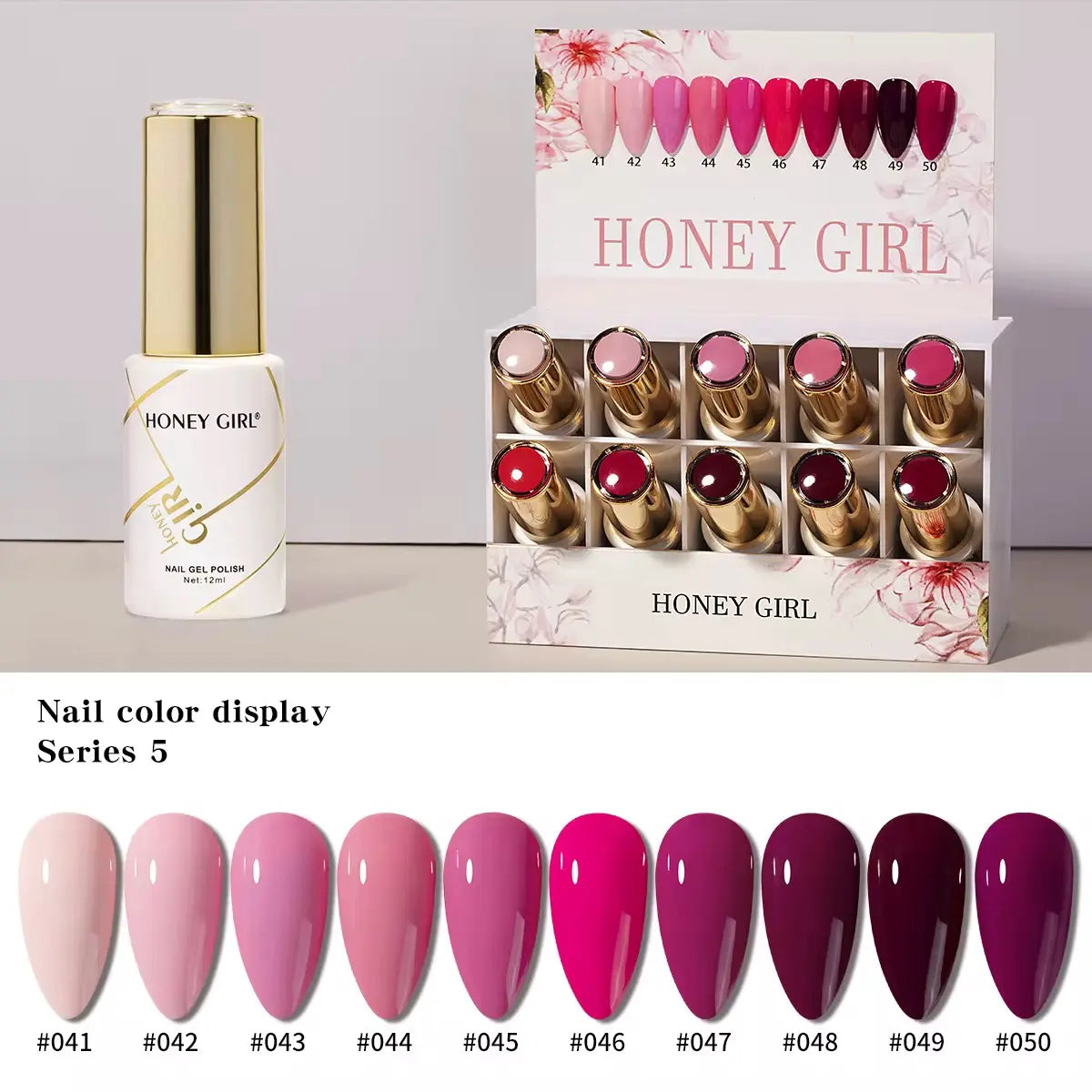 HONEY GIRL Gel Polish Set – 160 Colors - 12ml each