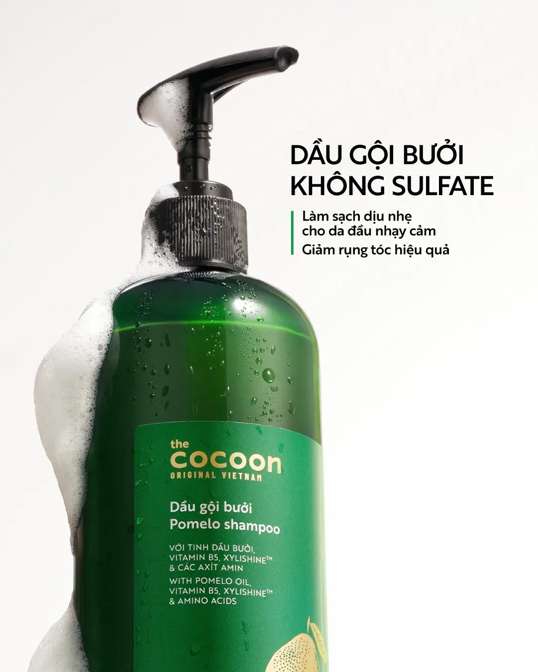 Bộ kích thích mọc tóc – Cocoon Hair Growth Set – 100% Vegan