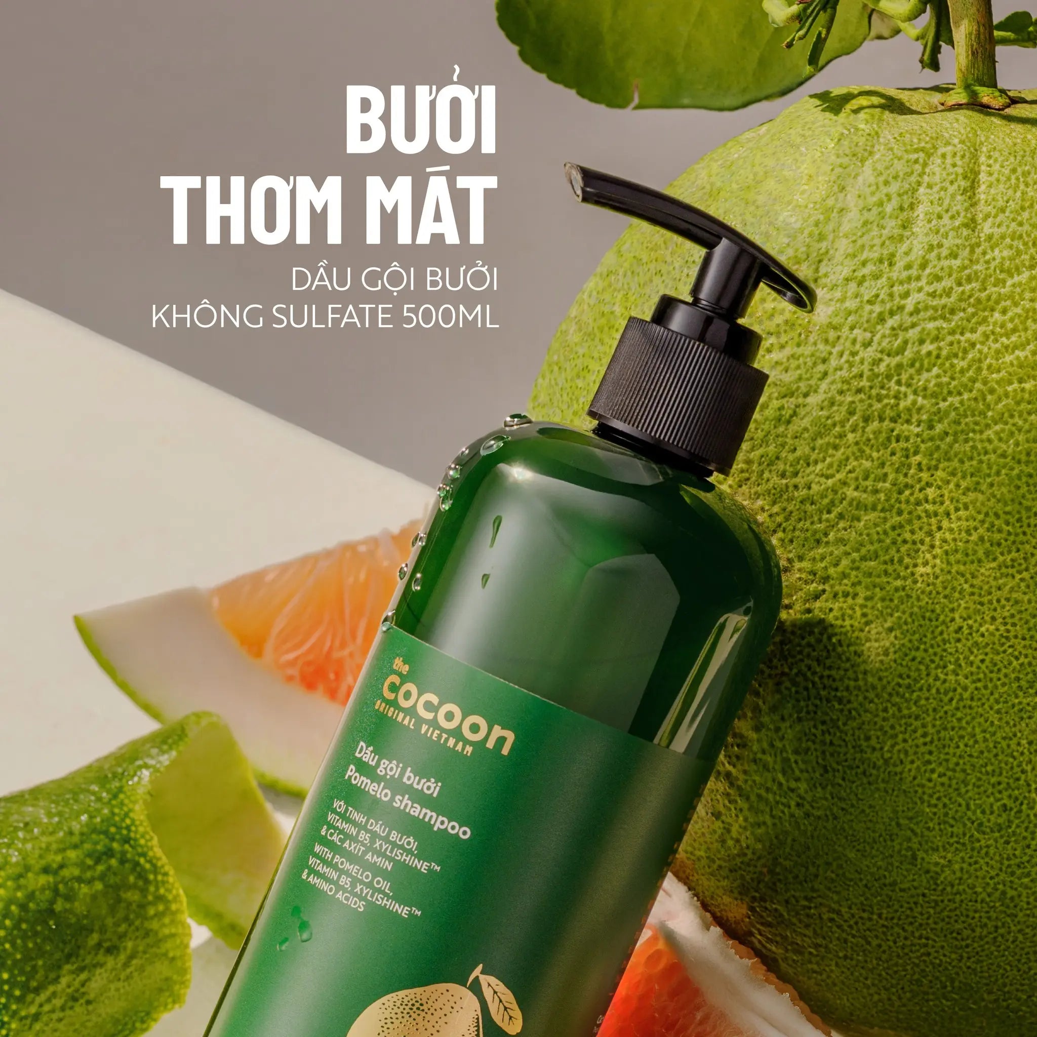 Bộ kích thích mọc tóc – Cocoon Hair Growth Set – 100% Vegan