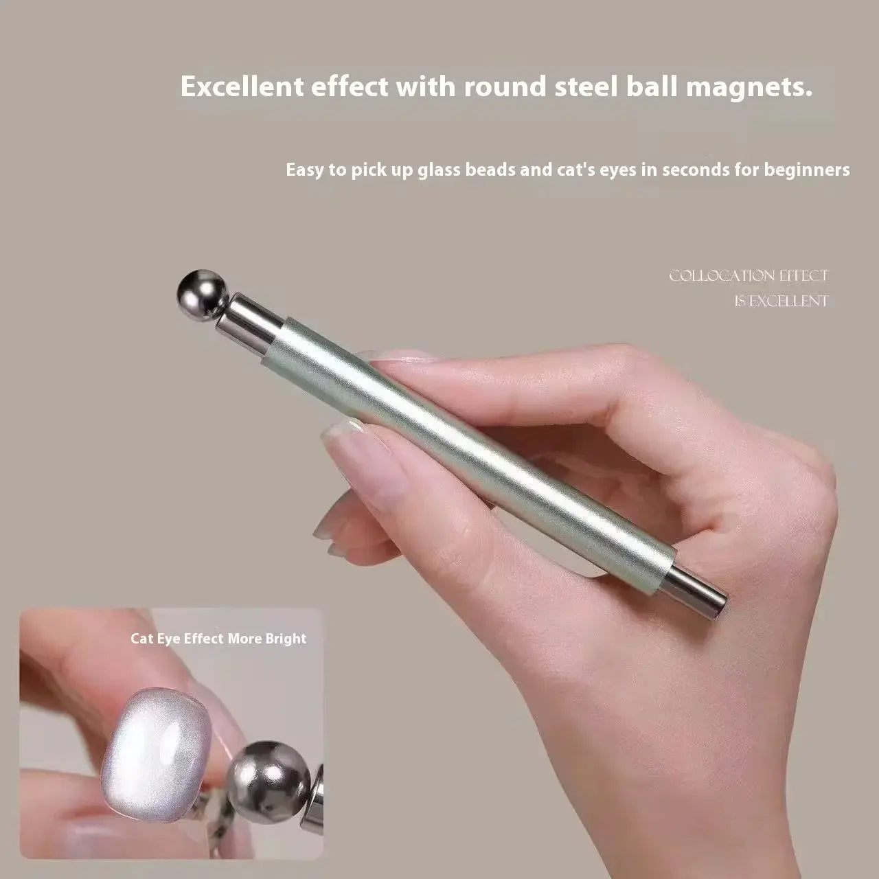 Nacy Double Head Strong Cat Eye Magnet Bar - 5 Colors
