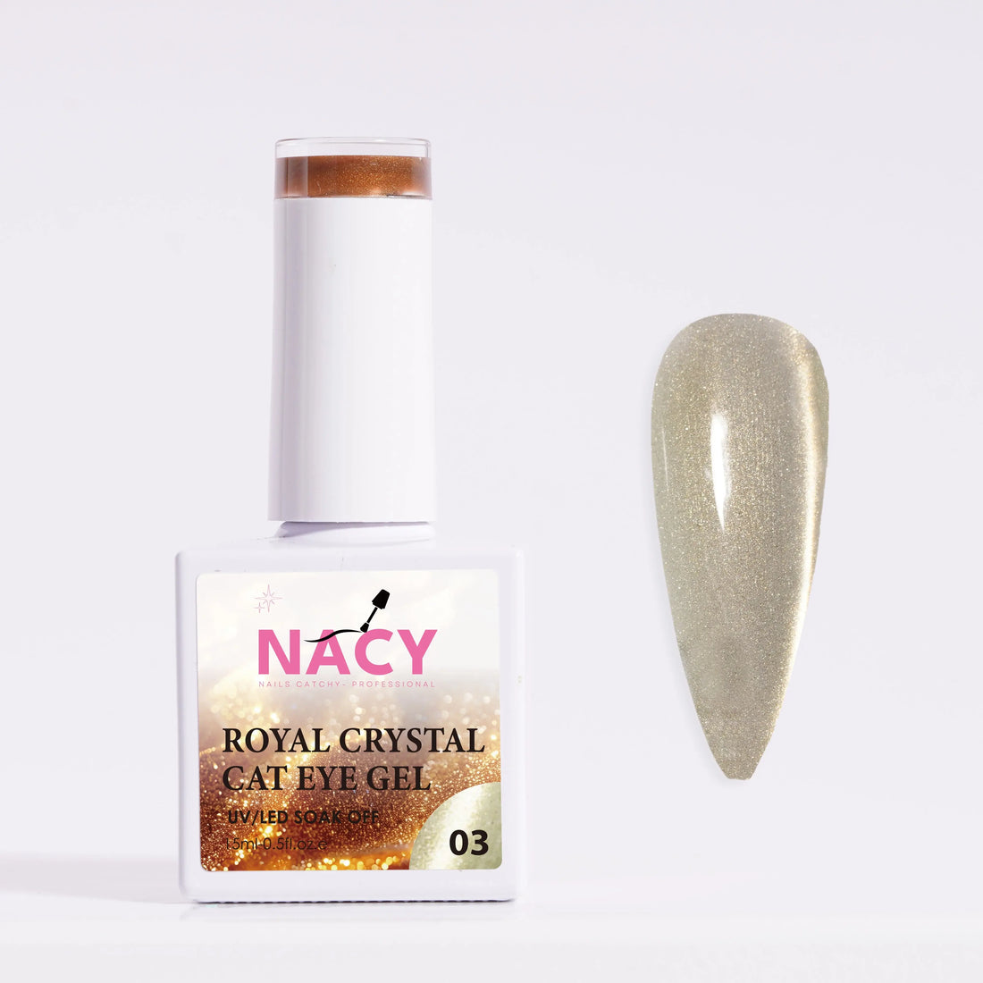 Nacy Royal Fall Cat Eye Moonlight Crystal Color