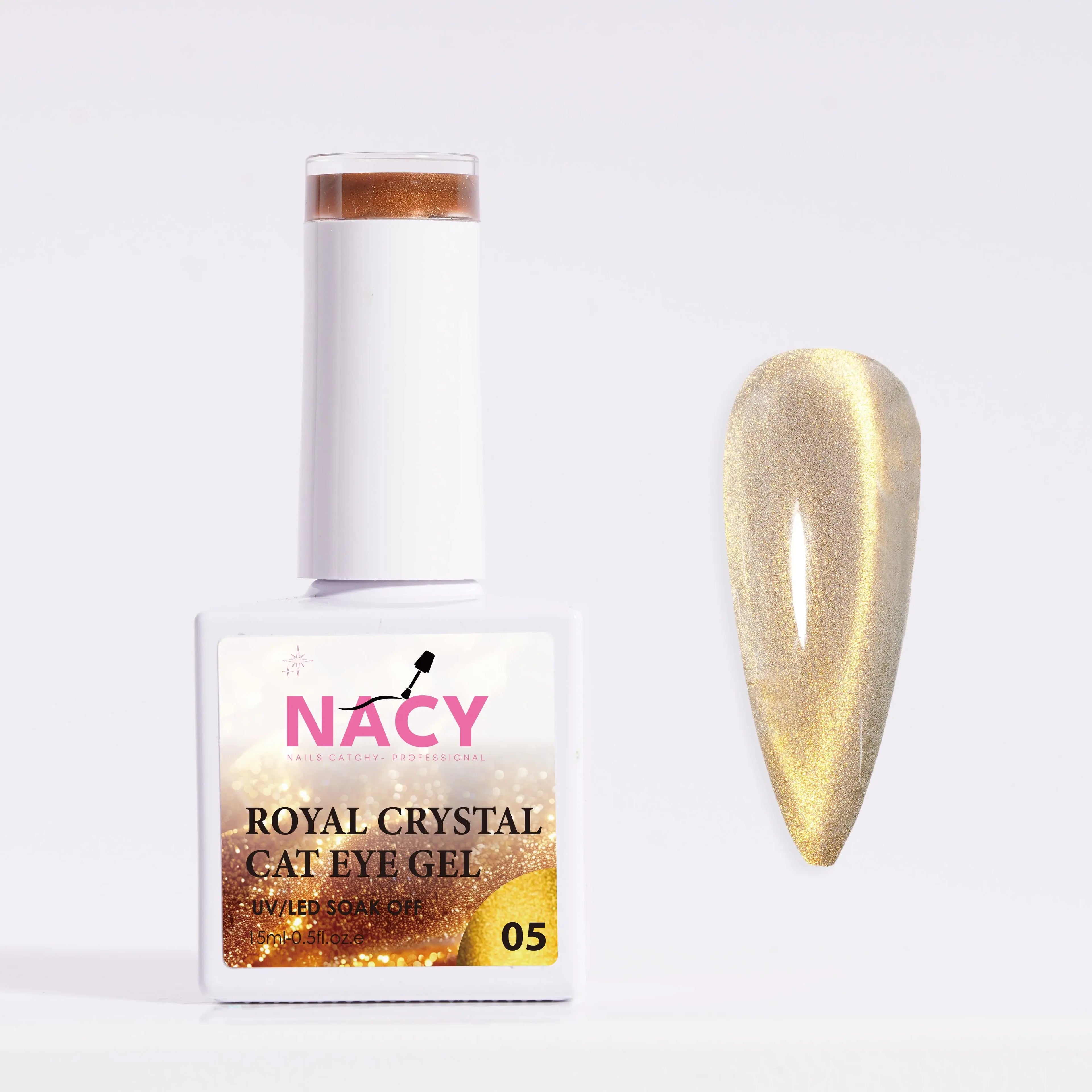 Nacy Royal Fall Cat Eye Moonlight Crystal Color