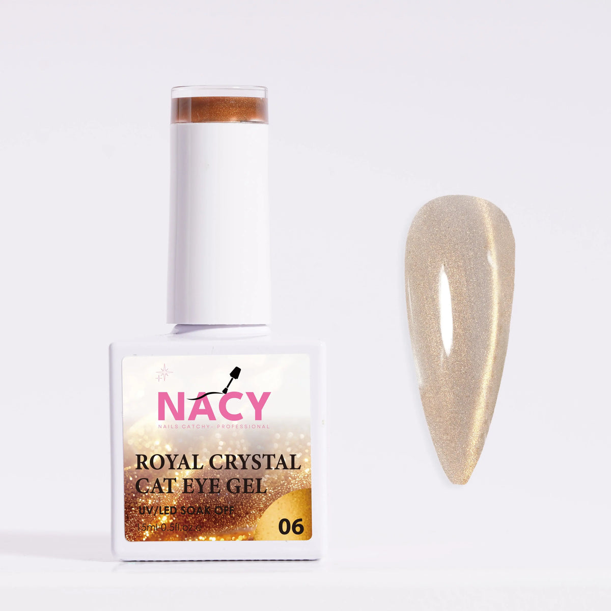 Nacy Royal Fall Cat Eye Moonlight Crystal Color