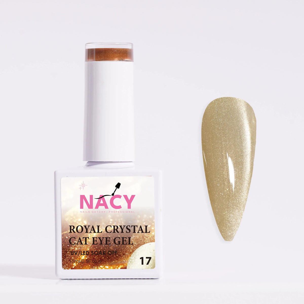 Nacy Royal Fall Cat Eye Moonlight Crystal Color