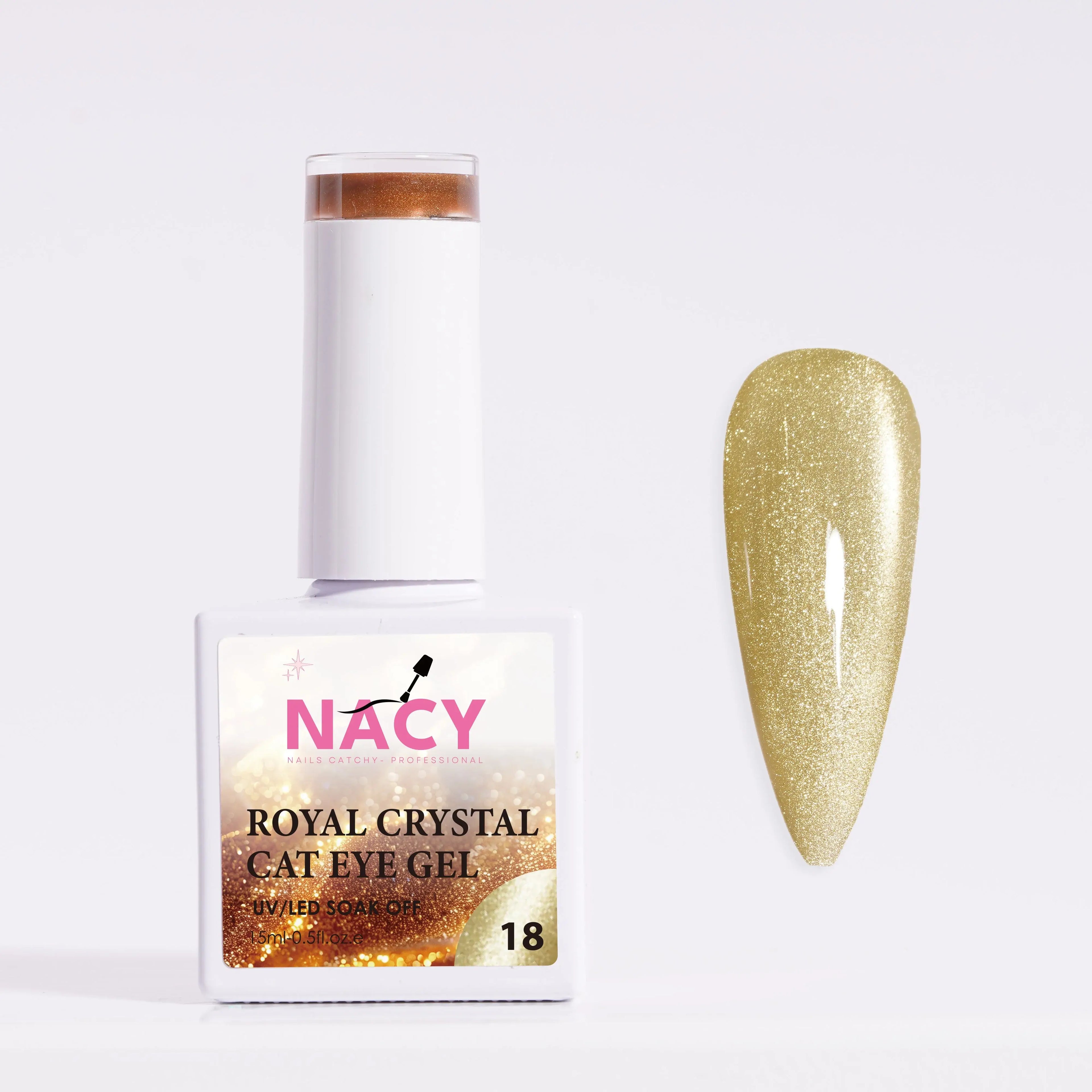Nacy Royal Fall Cat Eye Moonlight Crystal Color