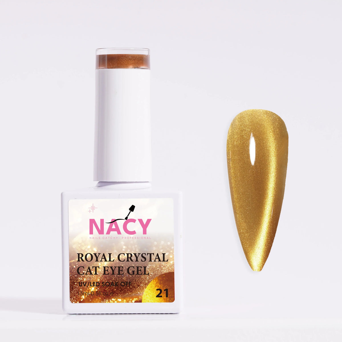 Nacy Royal Fall Cat Eye Moonlight Crystal Color