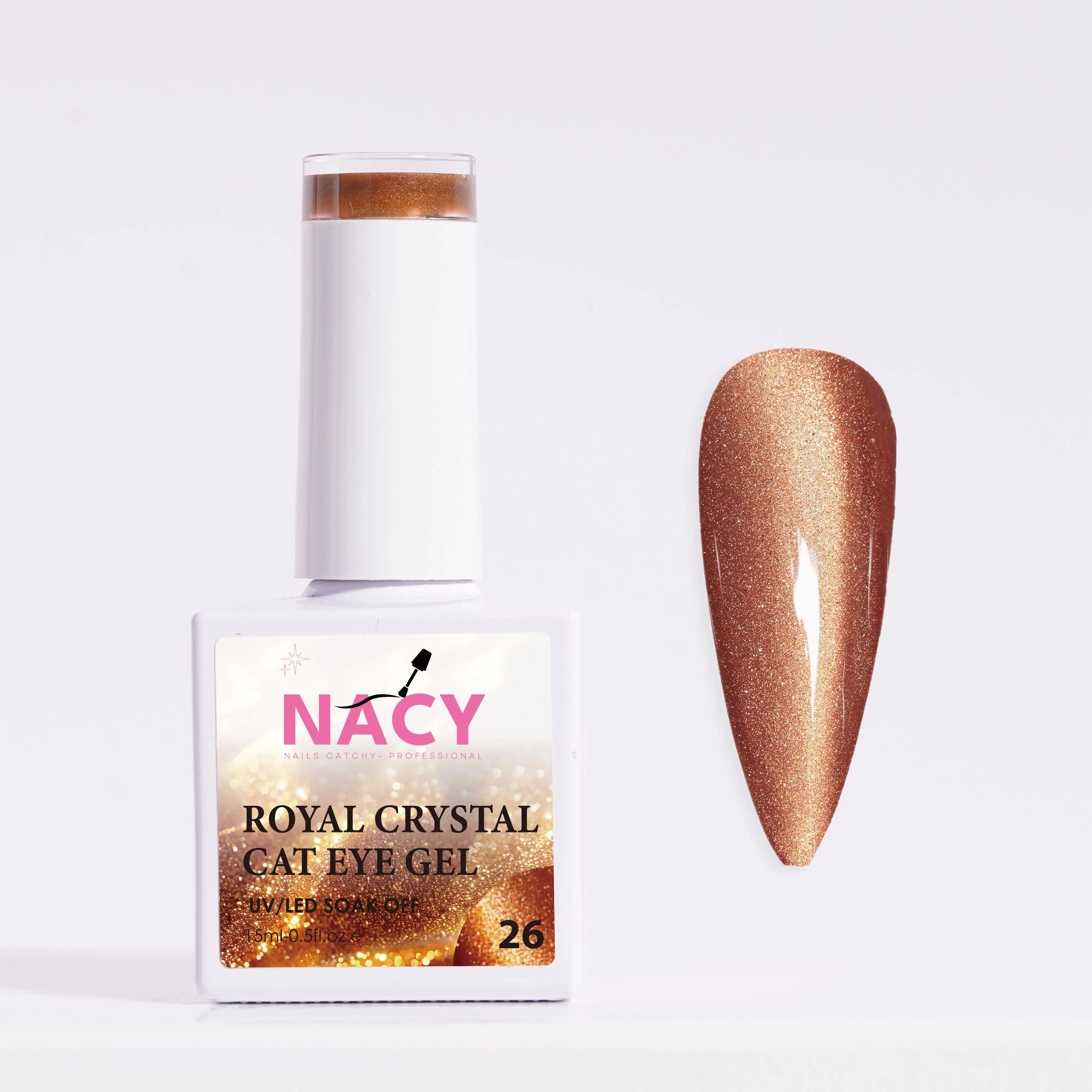Nacy Royal Fall Cat Eye Moonlight Crystal Color