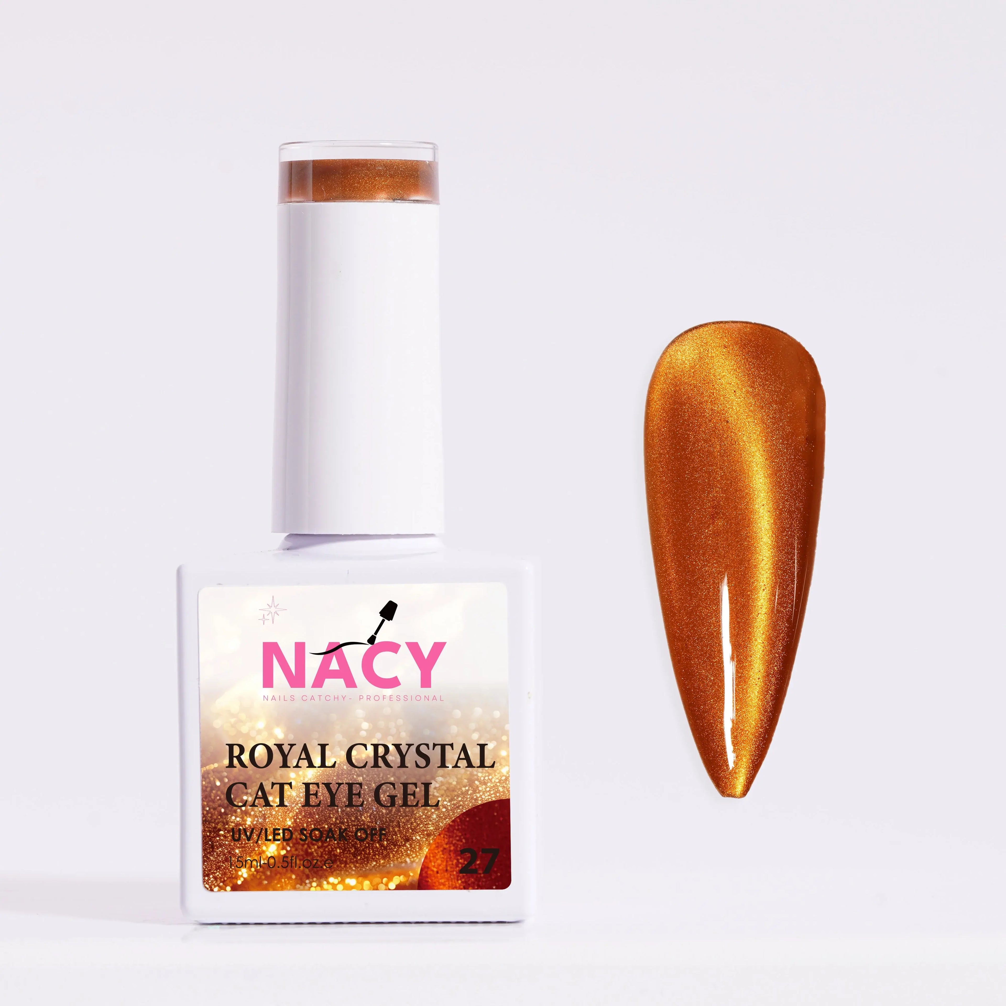 Nacy Royal Fall Cat Eye Moonlight Crystal Color