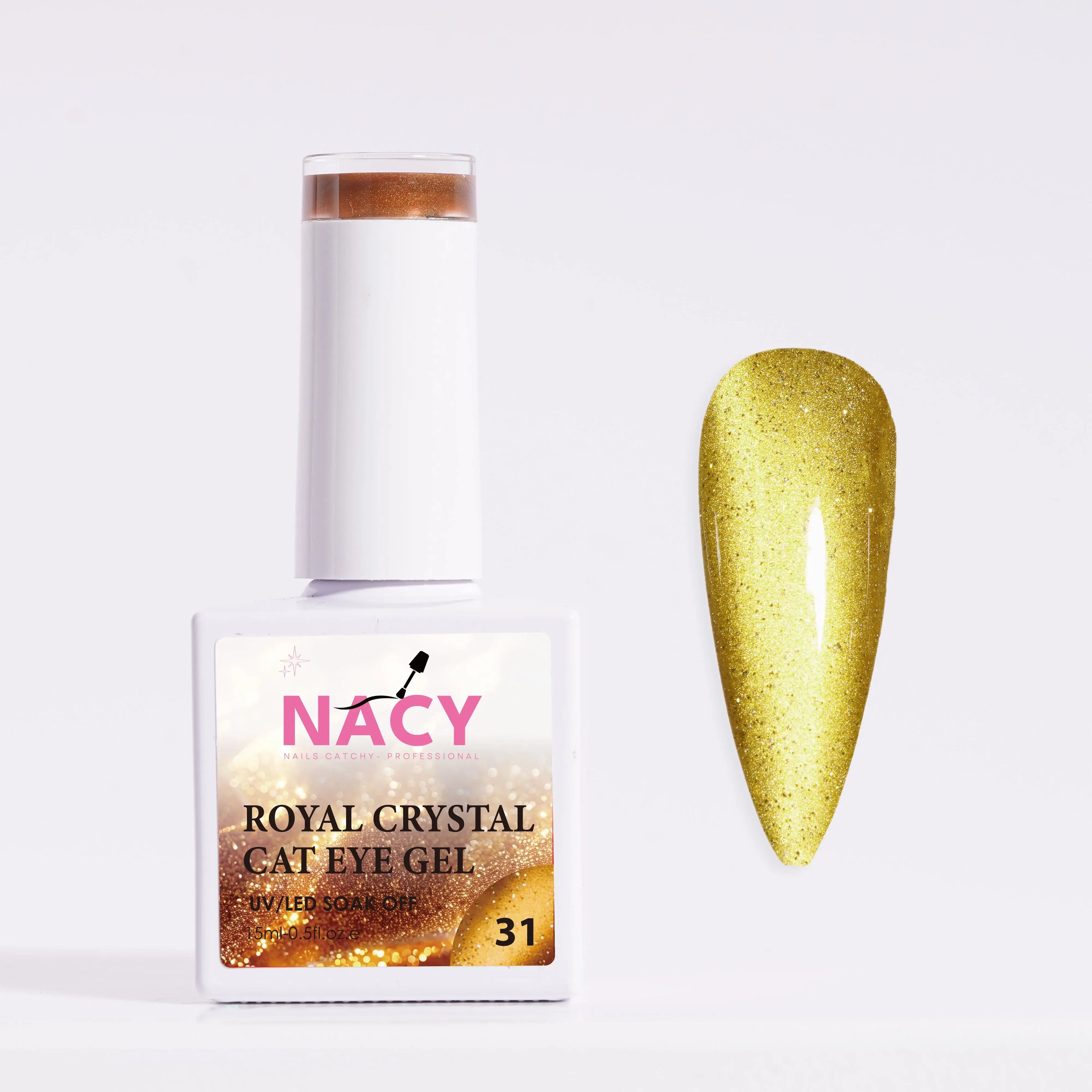Nacy Royal Fall Cat Eye Moonlight Crystal Color