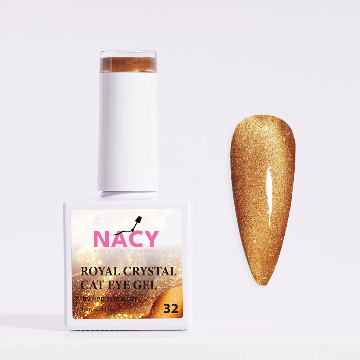 Nacy Royal Fall Cat Eye Moonlight Crystal Color