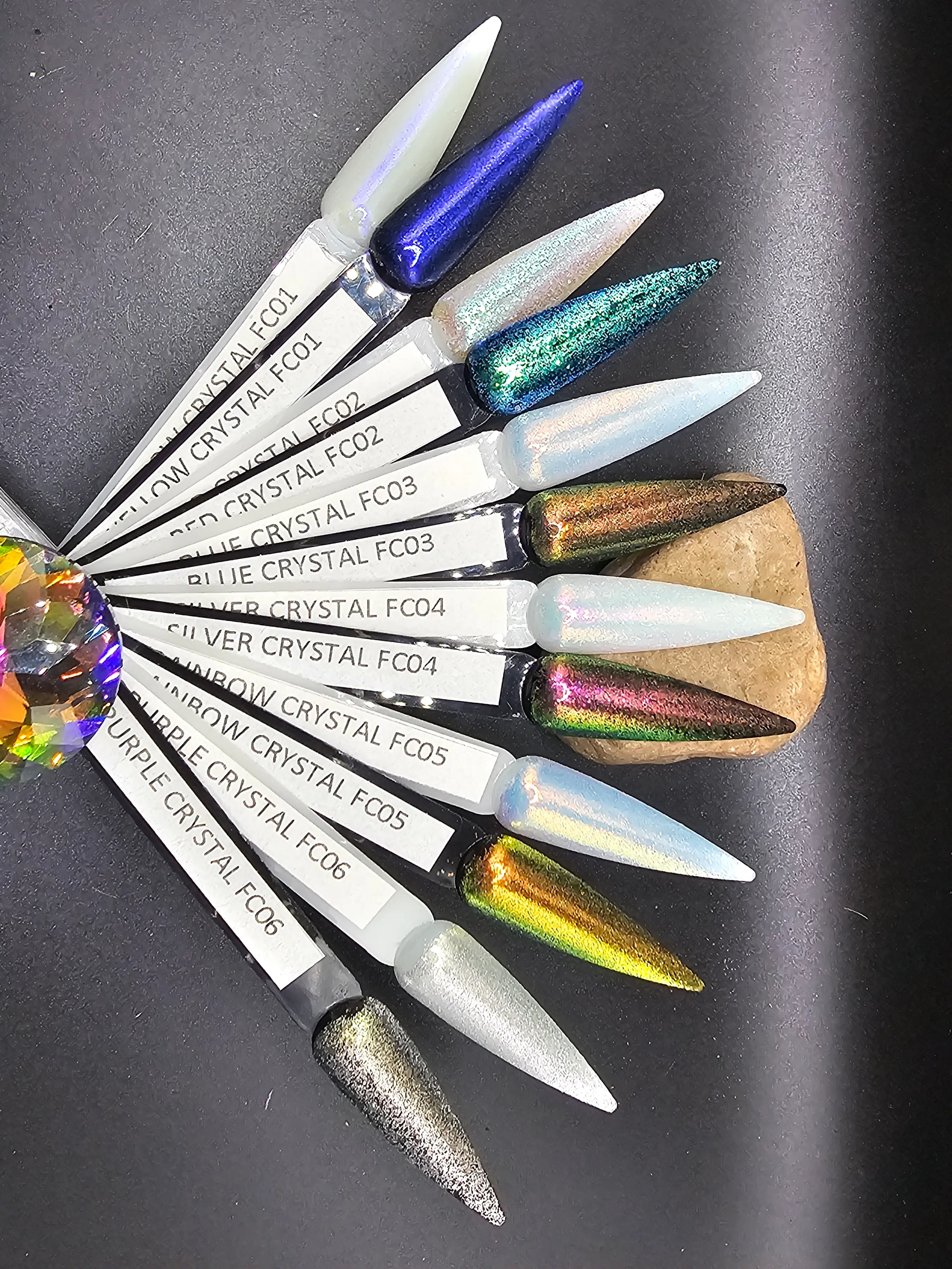 SOFI-ART All-In-1 Chrome Glitter 1oz - 32 colors (No color chart available)