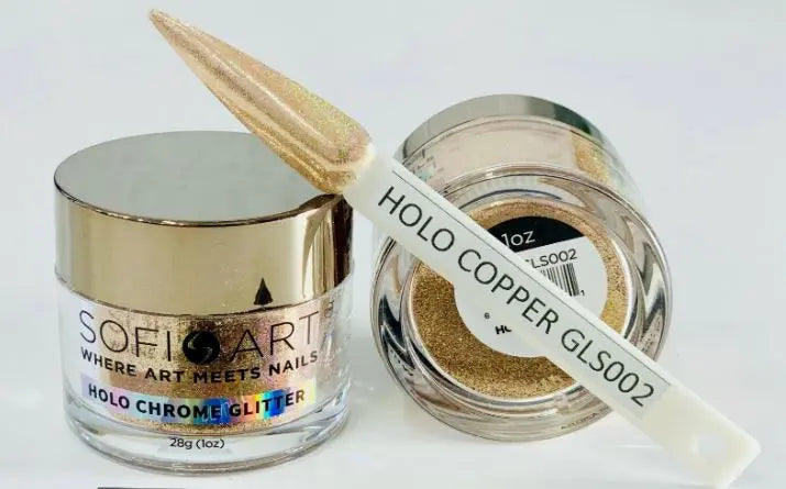 SOFI-ART All-In-1 Chrome Glitter 1oz - 32 colors (No color chart available)