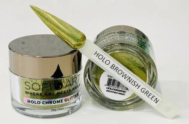 SOFI-ART All-In-1 Chrome Glitter 1oz - 32 colors (No color chart available)