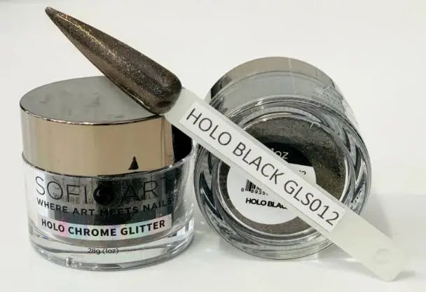 SOFI-ART All-In-1 Chrome Glitter 1oz - 32 colors (No color chart available)