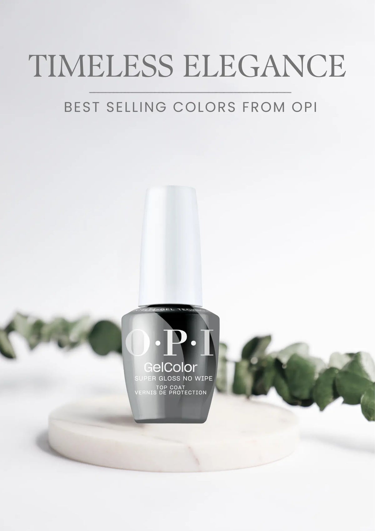 OPI Intelli-Gel - Super Gloss No Wipe Top Coat 0.5 oz