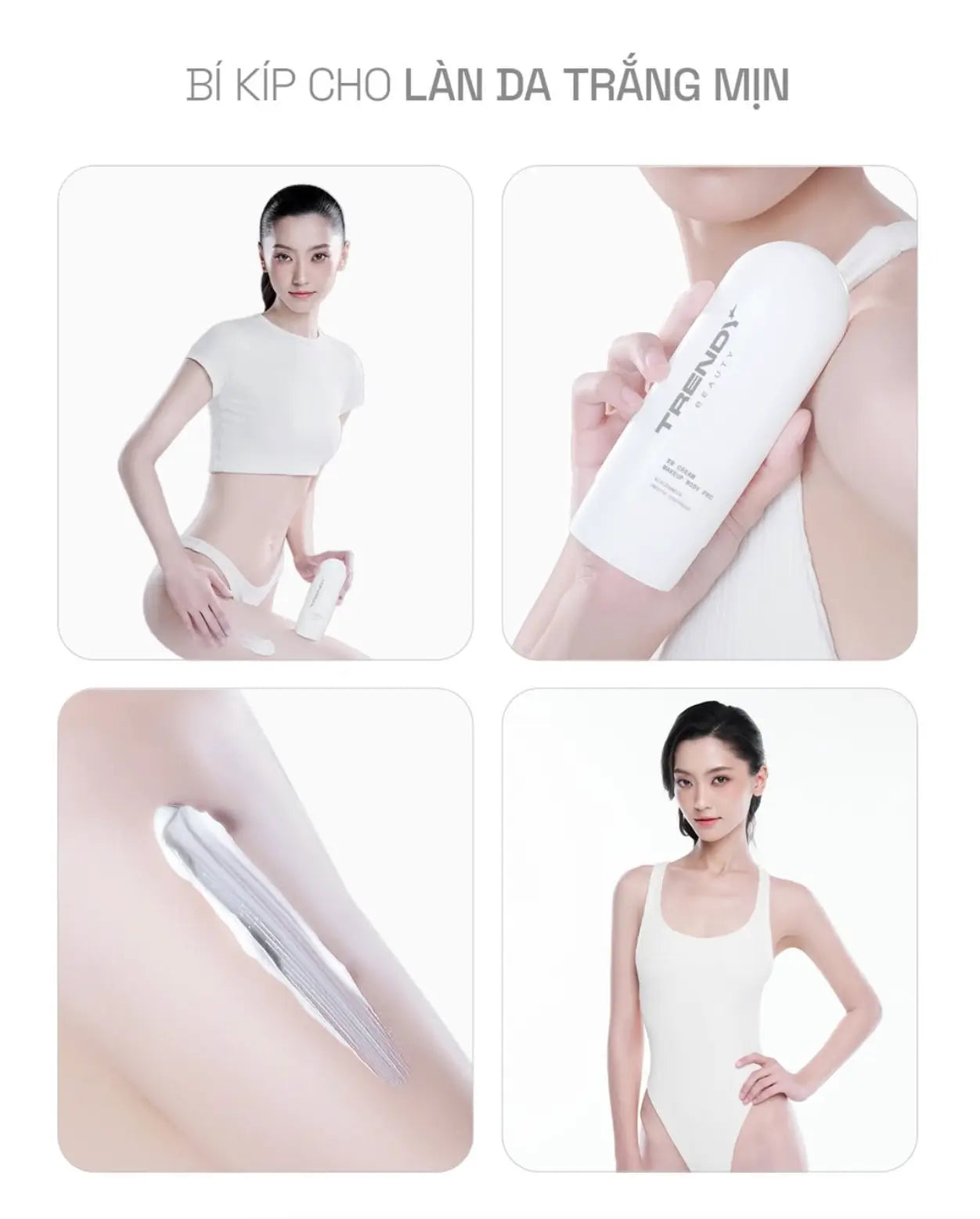 TRENDY BEAUTY BB CREAM MAKEUP BODY PRO - LIMITED EDITION SHADE