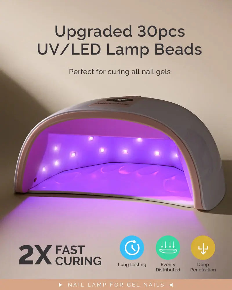 MelodySusie P-PLUS30G Rechargeable Cordless UV/LED Nail Lamp