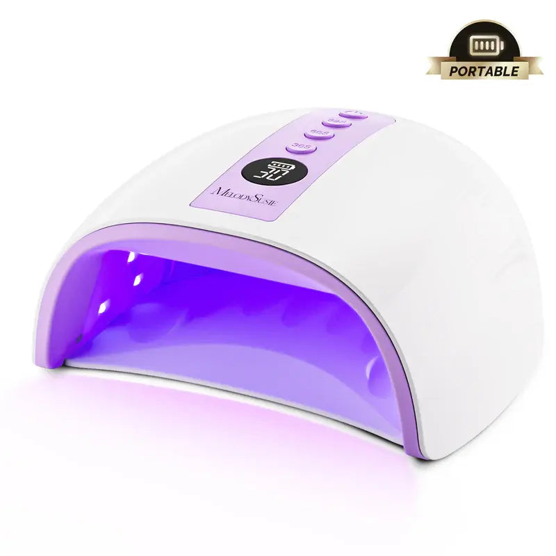 MelodySusie P-PLUS30G Rechargeable Cordless UV/LED Nail Lamp