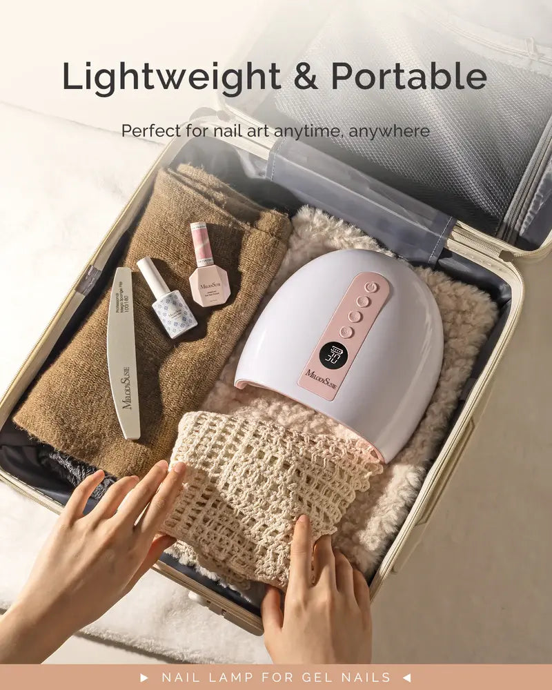 MelodySusie P-PLUS30G Rechargeable Cordless UV/LED Nail Lamp