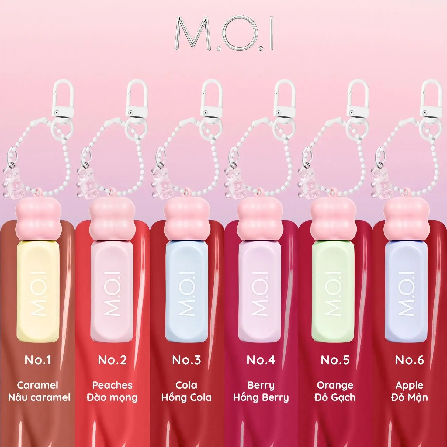 Son Tint Bóng M.O.I Gummy 3g
