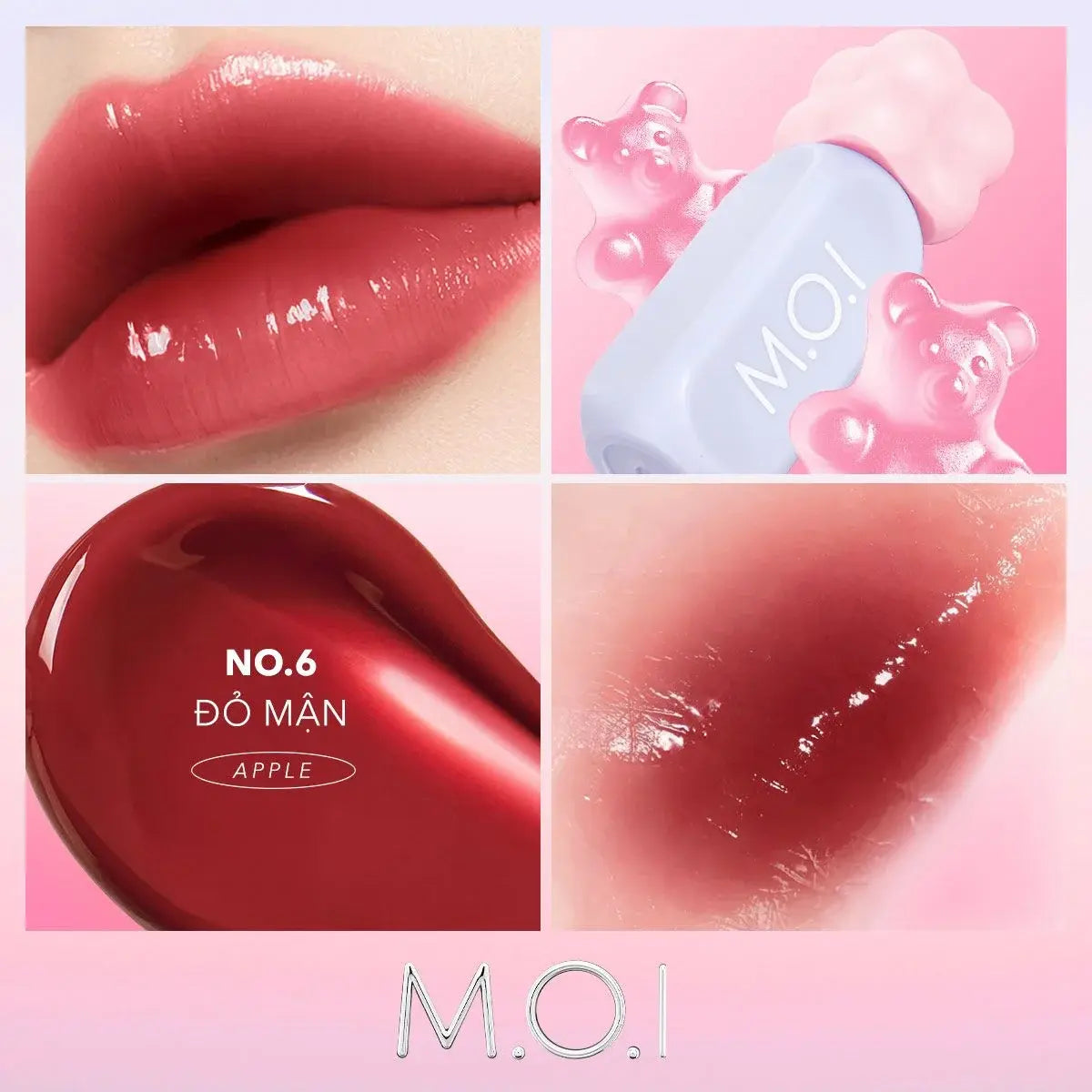 Son Tint Bóng M.O.I Gummy 3g