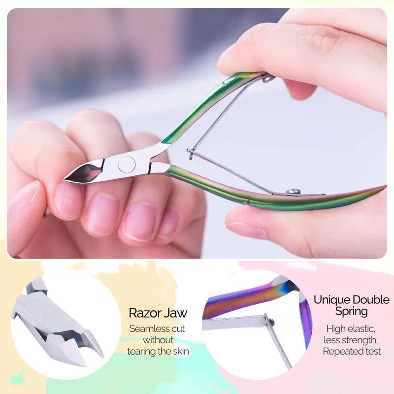 MelodySusie Acrylic Nail Clippers 4 in 1 Kit