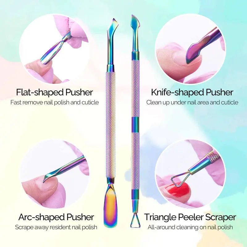 MelodySusie Acrylic Nail Clippers 4 in 1 Kit