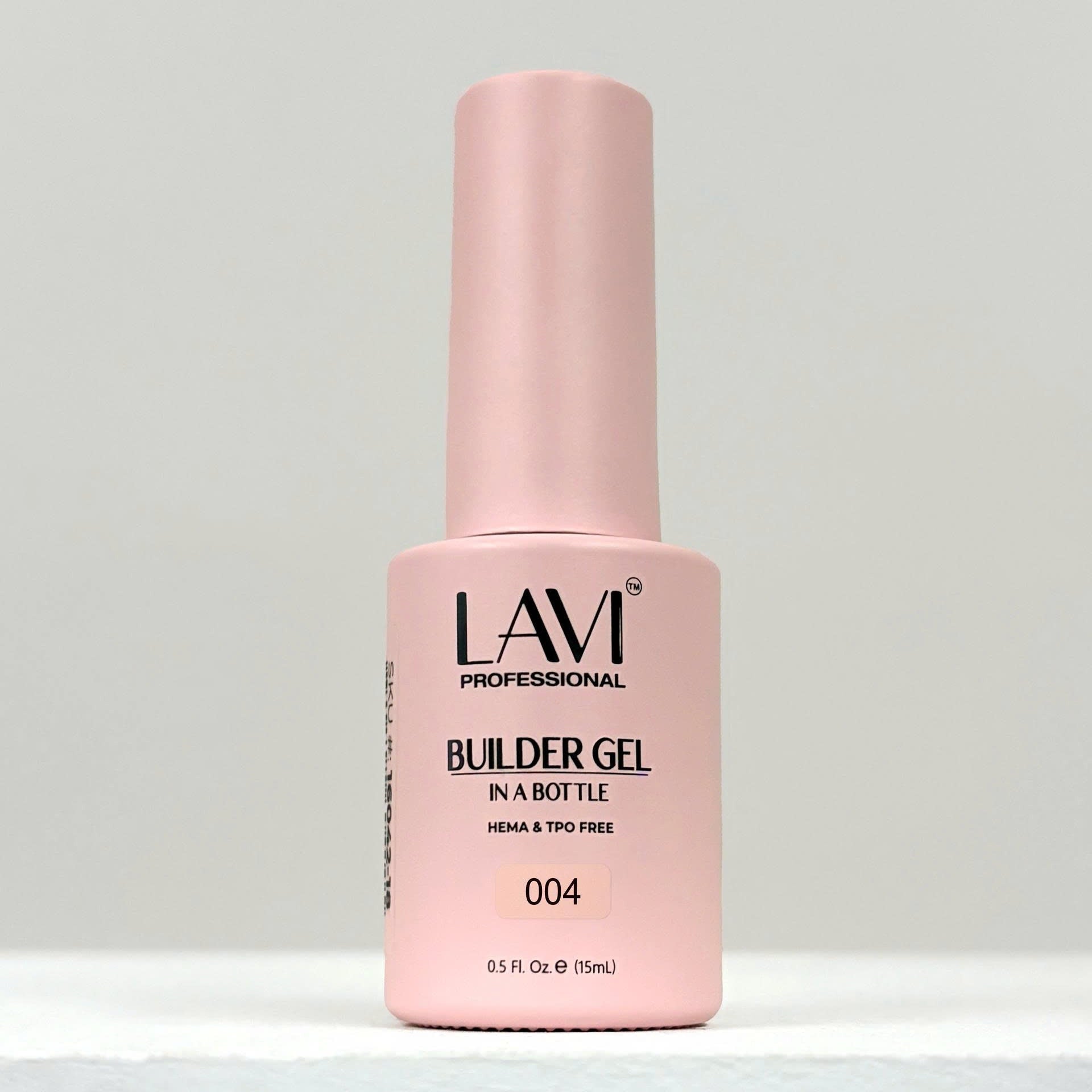 LAVI Builder Gel In A Bottle, 0.5oz (HEMA & TPO Free) Collection 000
