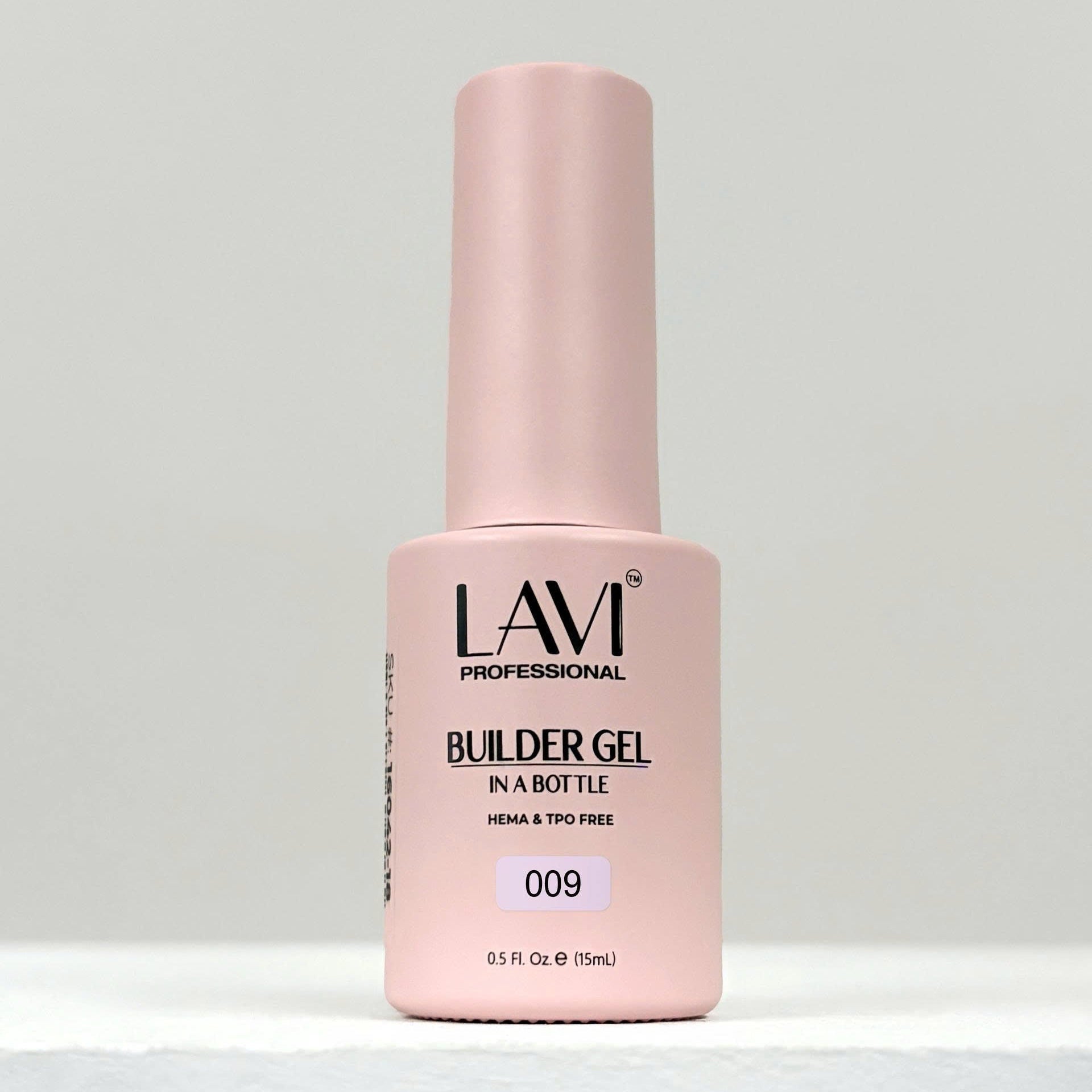 LAVI Builder Gel In A Bottle, 0.5oz (HEMA & TPO Free) Collection 000