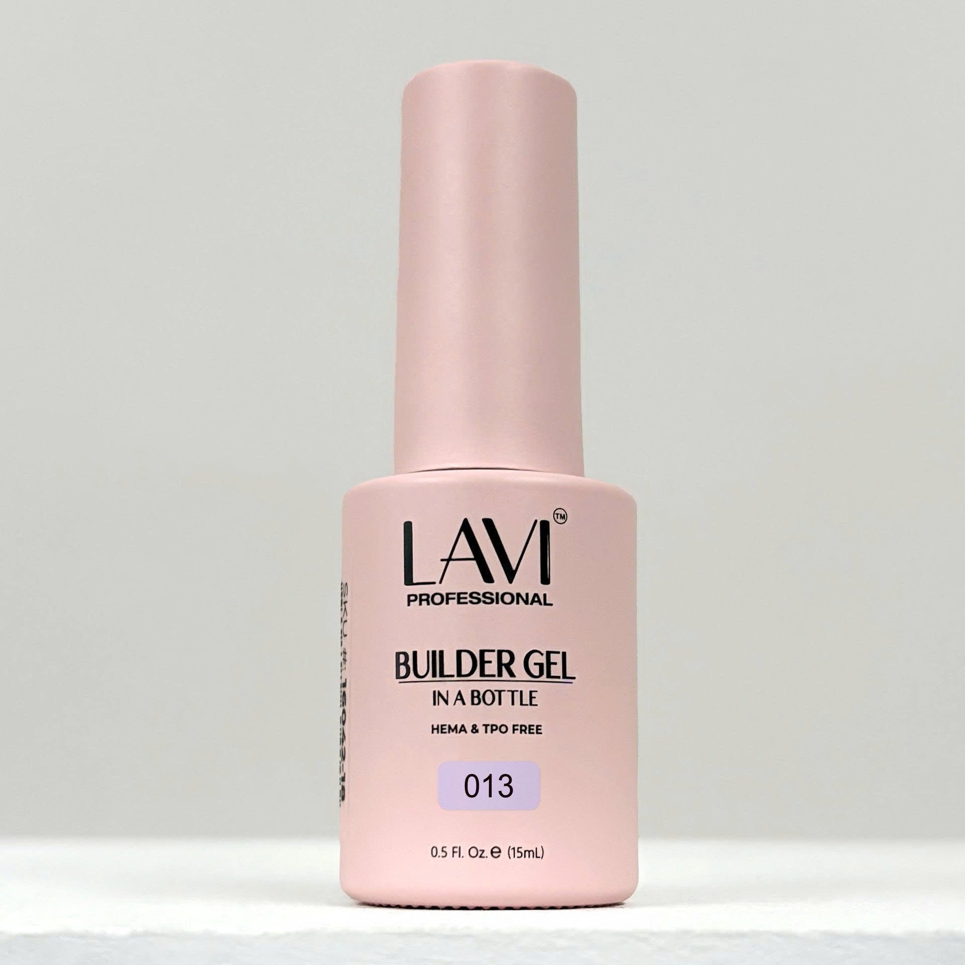 LAVI Builder Gel In A Bottle, 0.5oz (HEMA & TPO Free) Collection 000