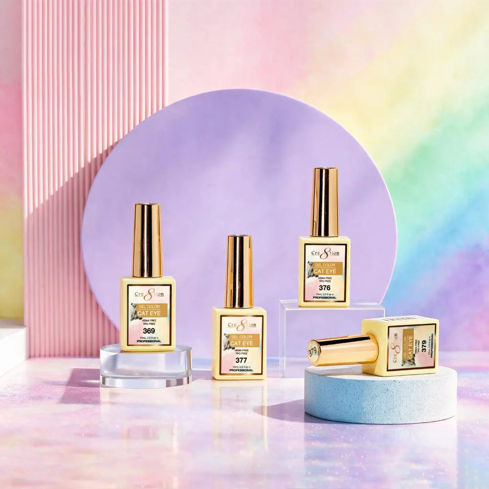 Cre8tion Aurora Cat Eye Gel Kit – 20 Colors