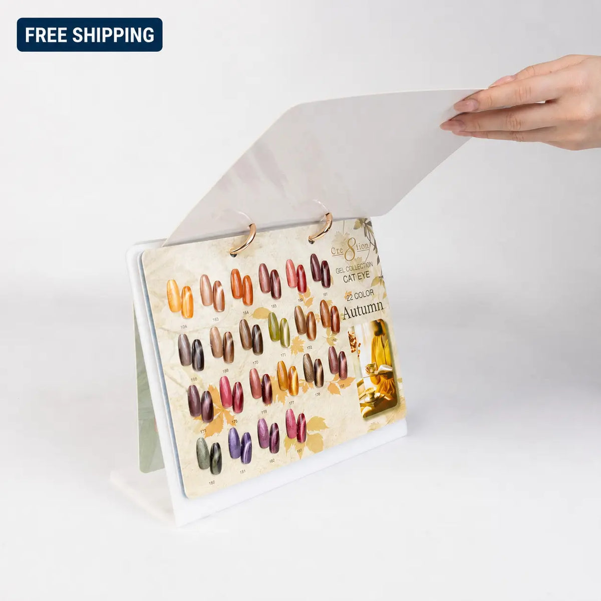Cre8tion Four Season Cat Eye Gel Set - 81 Colors