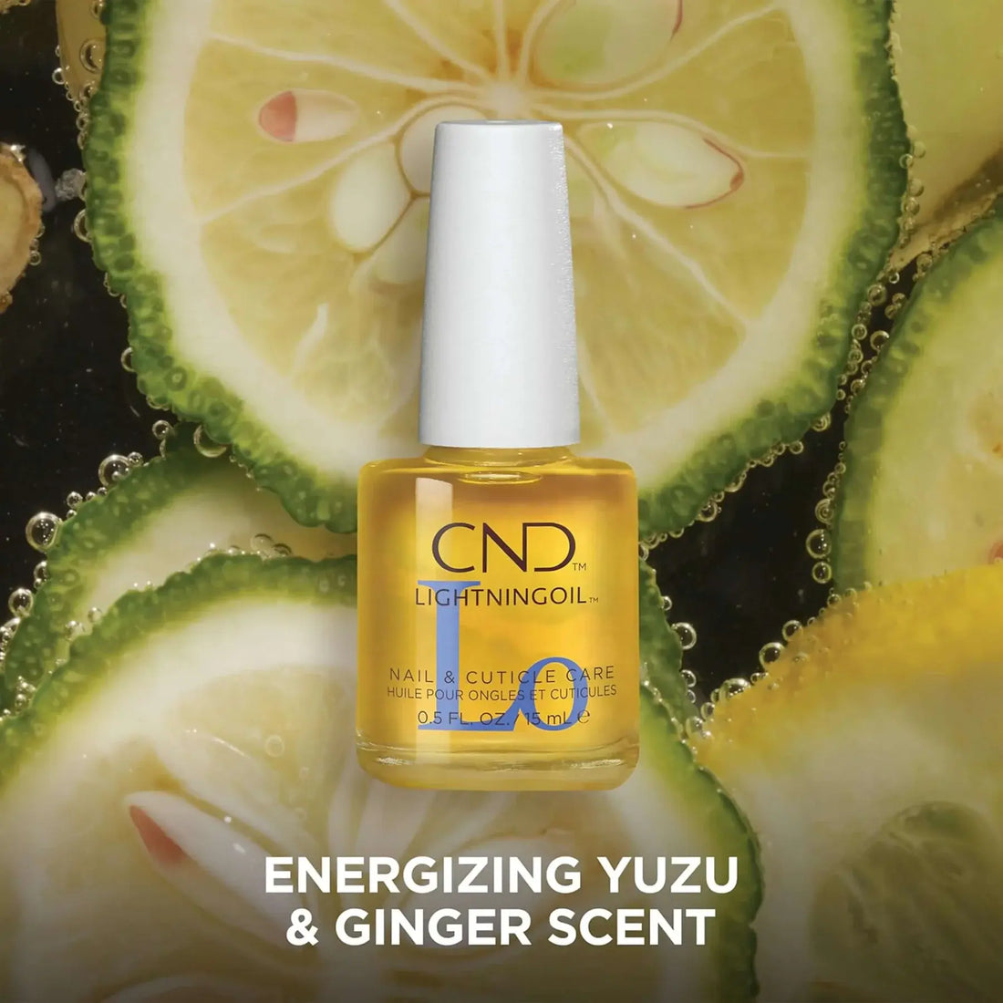 CND LightningOil Nail & Cuticle Care 0.5oz - NEW