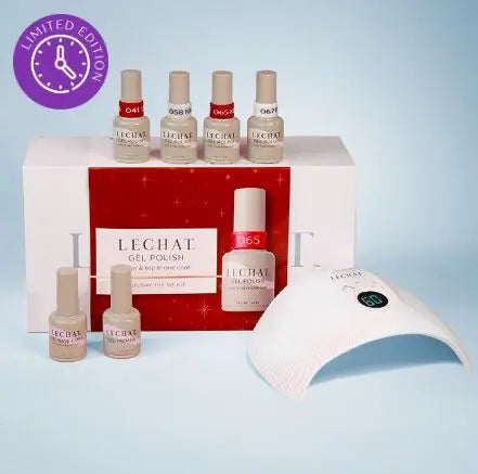 Try Me Kit LeChat Gel Polish Color & Topcoat all in one Holiday Hues