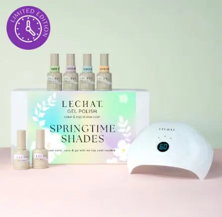 Try Me Kit LeChat Gel Polish Color & Topcoat all in one Springtime Shades