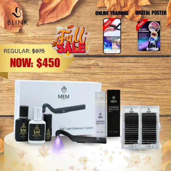 Blink Fall Sale | UV Lash Combo + Online Training