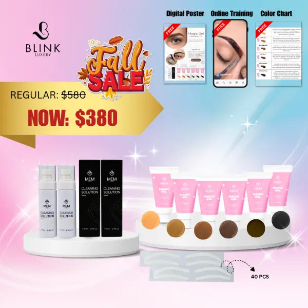 Blink Fall Sale | MEM Magic Gel Brow Tint 40ml Combo + online training
