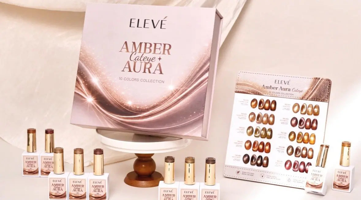 Amber Aura Cat Eye Gel – 10 Colors Collection FREE sample