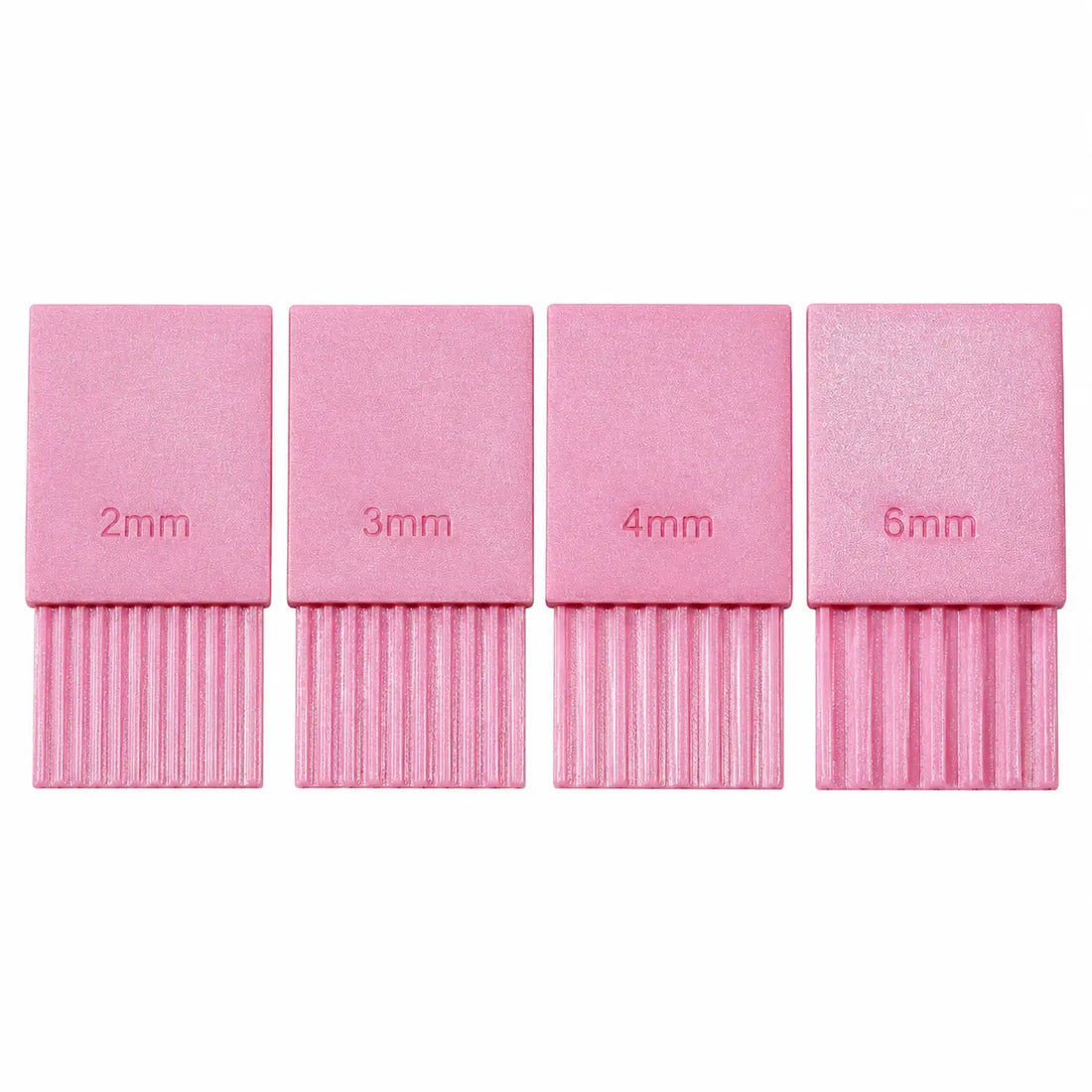 4-Piece 3D Nail Art Gel Ball Maker Tool - Pink