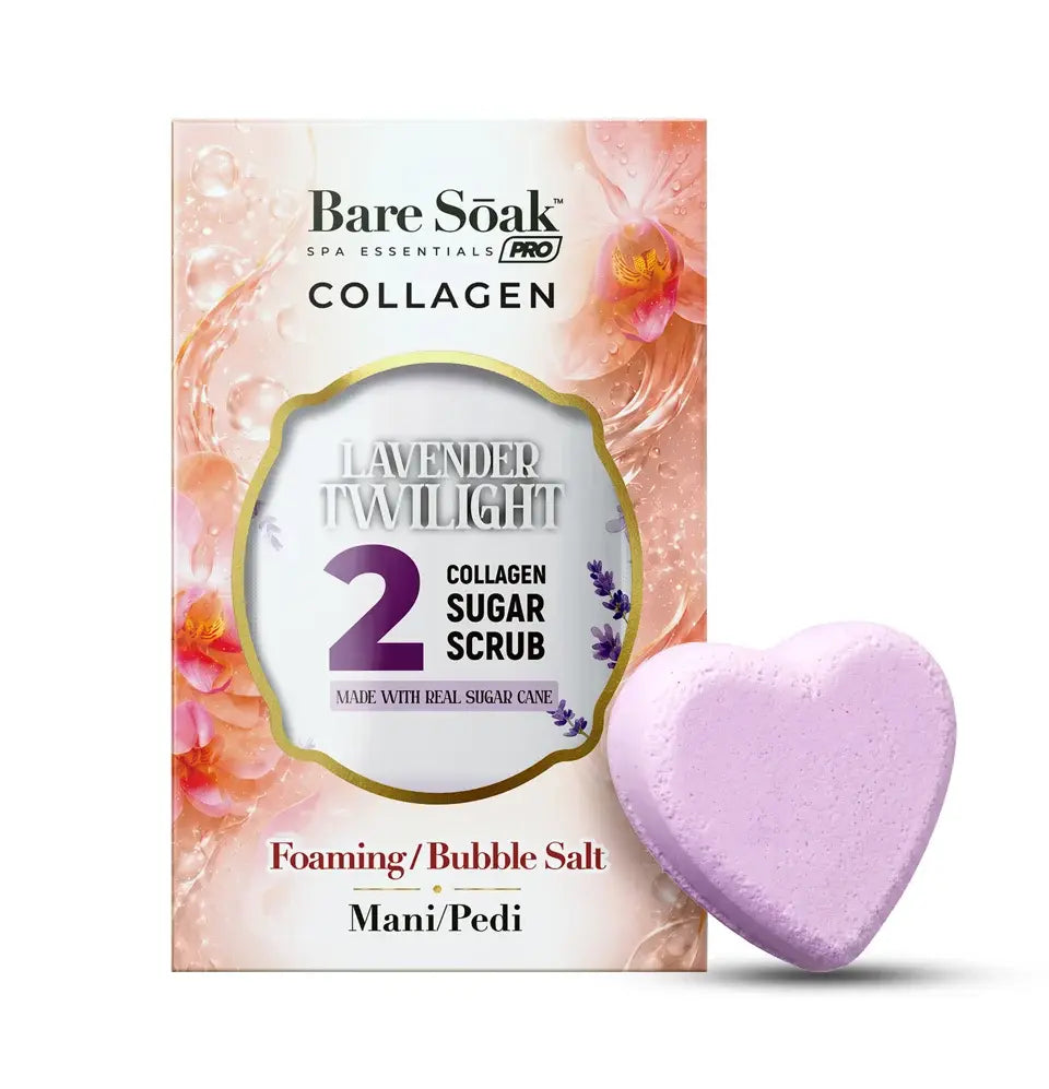 4 Steps • Collagen Heart Pedi Bomb ( 50 kits per case)
