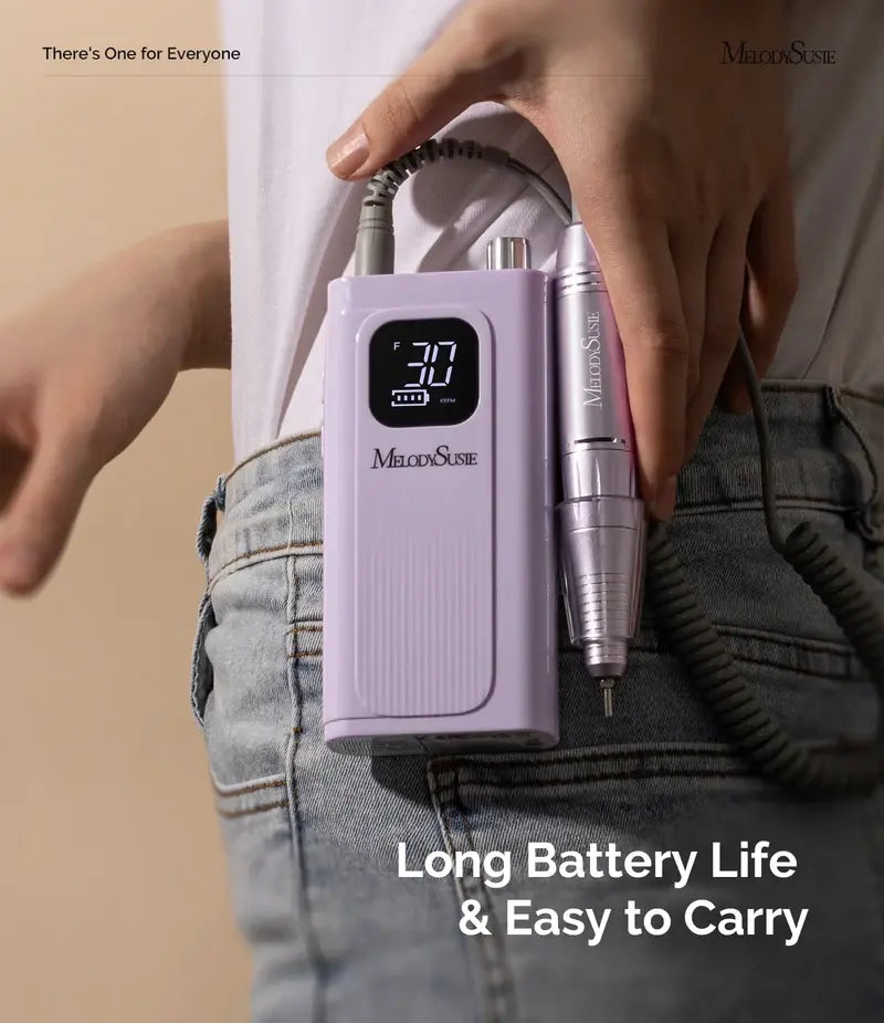 SC300F Clip-On Rechargeable Nail Drill 30,000RPM