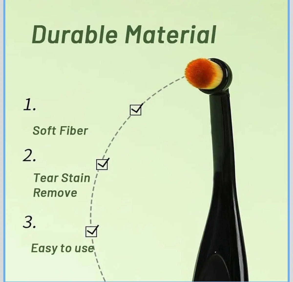 Tinting Brush Eyebrow, Fit for Gel and Cream