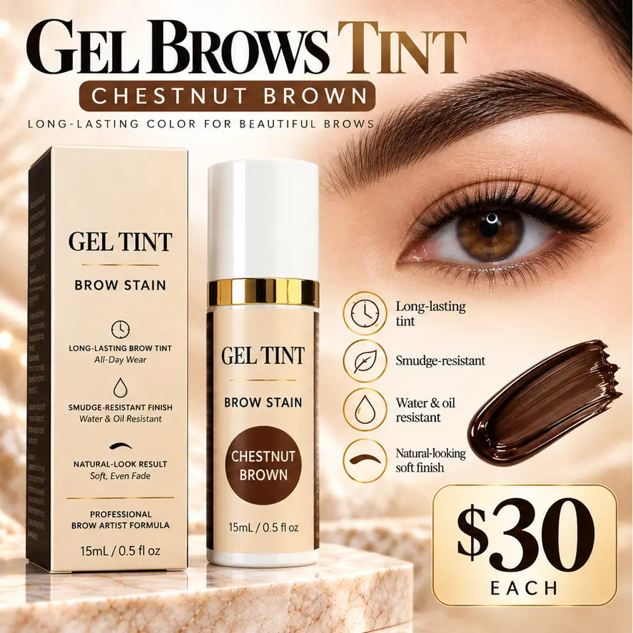 Gel Brows Tint – Brow Stain 15mL (Single or Complete Set)