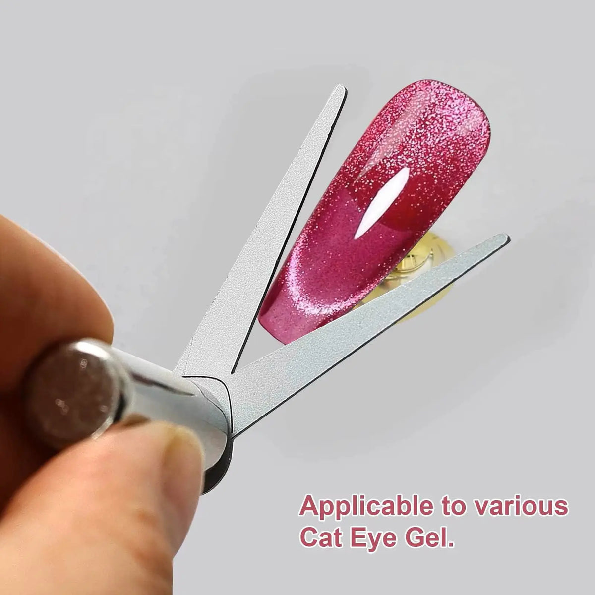 Magnets Cateye design French line V Shaped (small & large) & cylindrical - Set of 6pcs
