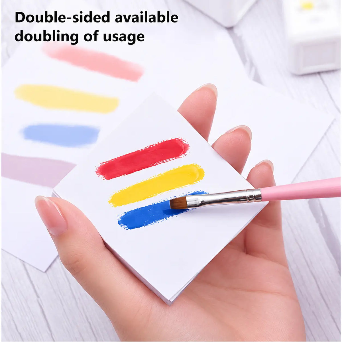 AU NAILS Disposable Nail Art Palette Paper – 50 Sheets