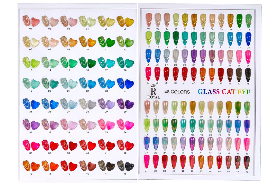 ROYAL NAIL ART - Glass Cat Eye Collection - 48 Colors