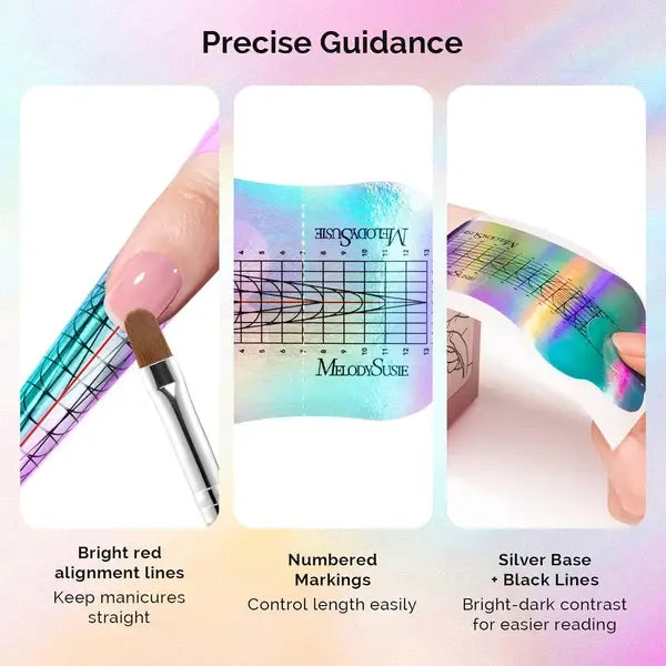 Nail Forms for Nail Extensions 100PCS