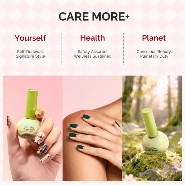 Plant-Based HEMA-Free & HPMA-Free & TPO-Free Gel Nail Polish Set