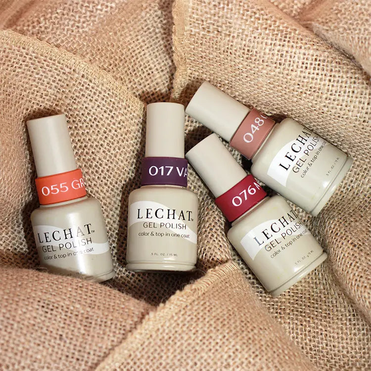 Try Me Kit LeChat Gel Polish Color & Topcoat all in one Autumn Hues